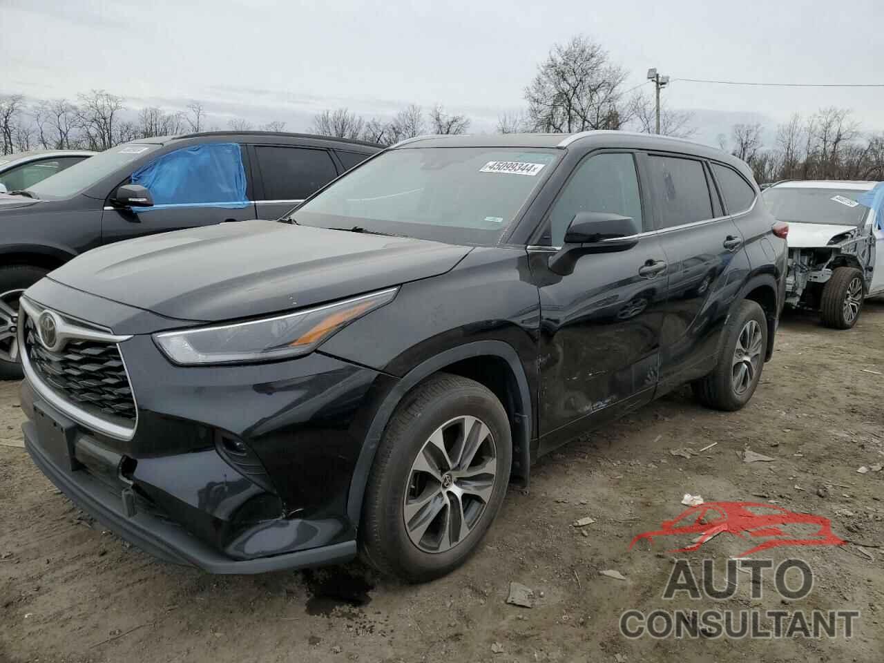 TOYOTA HIGHLANDER 2021 - 5TDGZRBH8MS086527