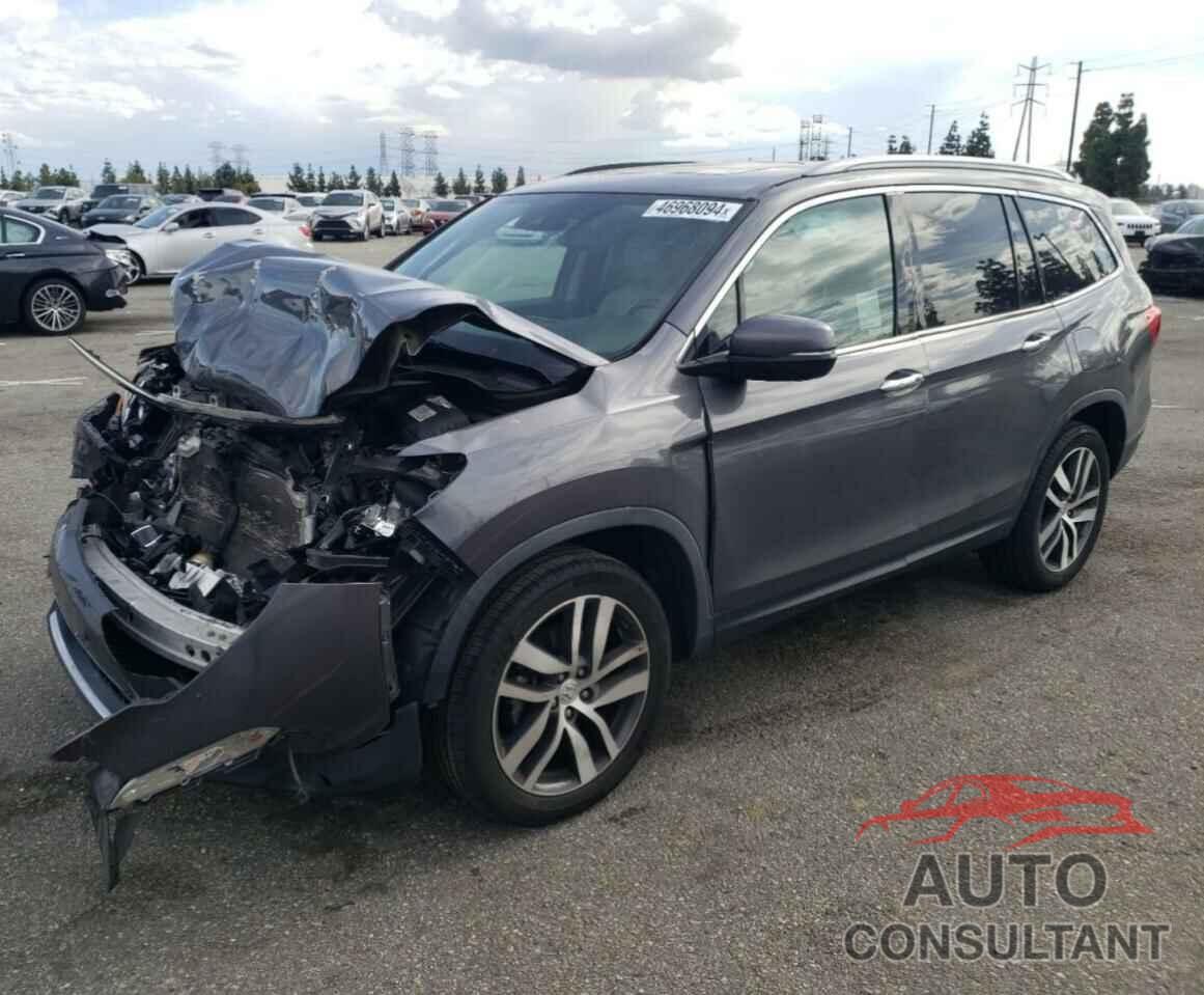 HONDA PILOT 2018 - 5FNYF6H95JB043629