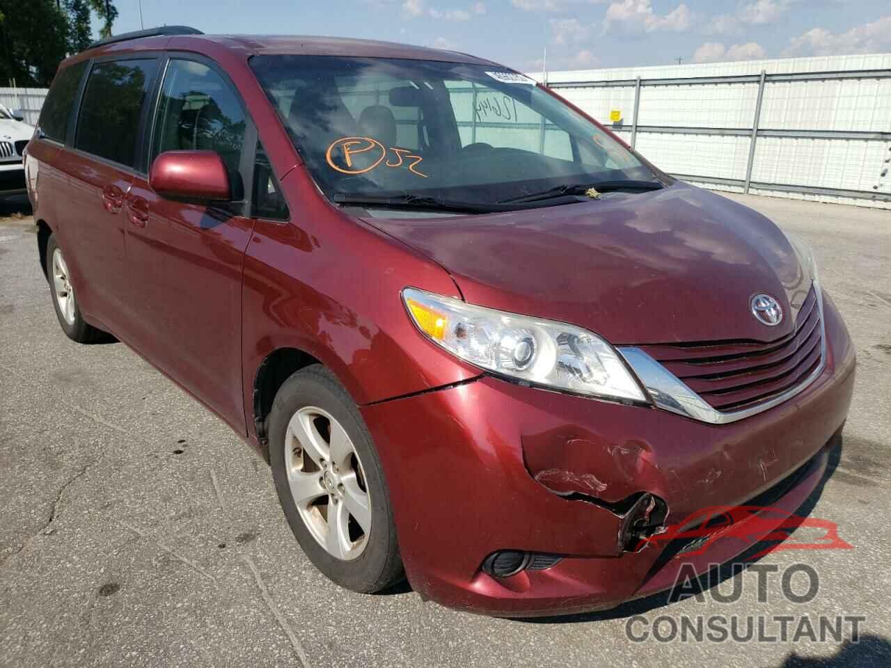 TOYOTA SIENNA 2016 - 5TDKK3DCXGS705081