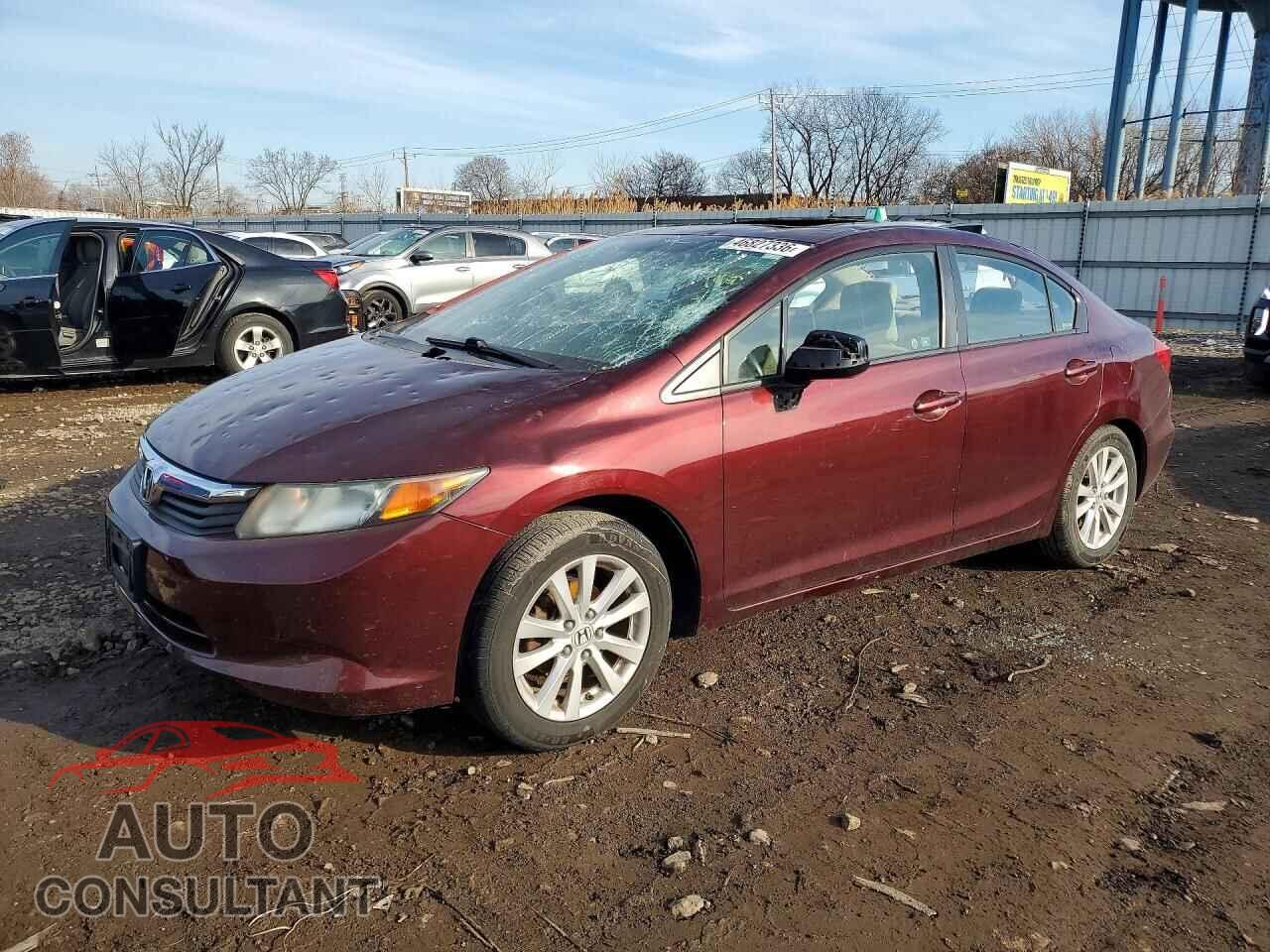 HONDA CIVIC 2012 - 19XFB2F84CE103124