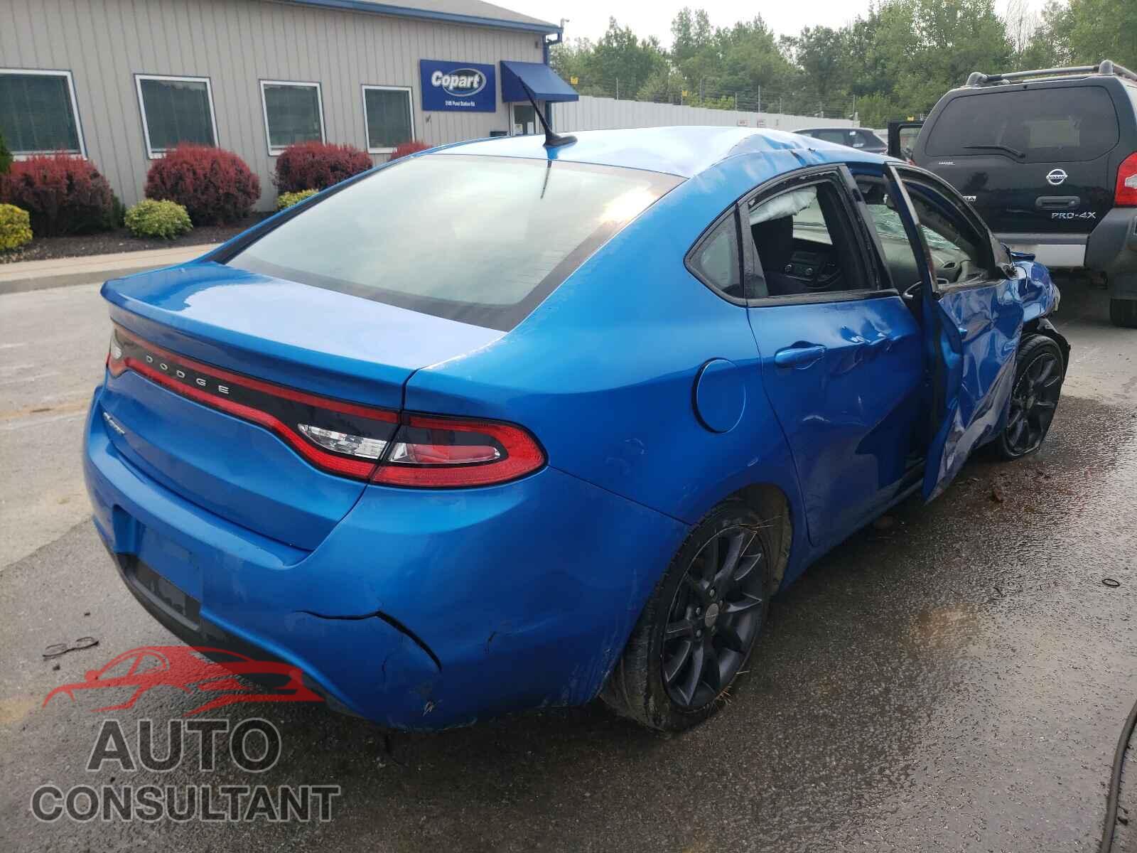 DODGE DART 2016 - 1C3CDFAA5GD736788