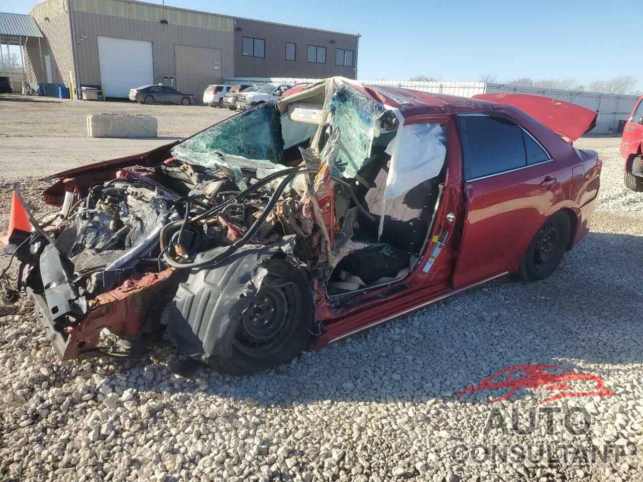 TOYOTA CAMRY 2012 - 4T4BF1FK0CR162179