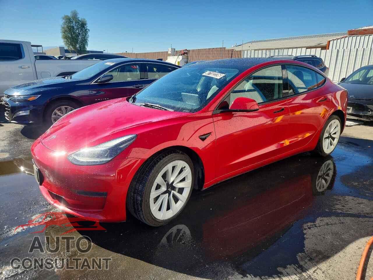 TESLA MODEL 3 2022 - 5YJ3E1EA9NF369826