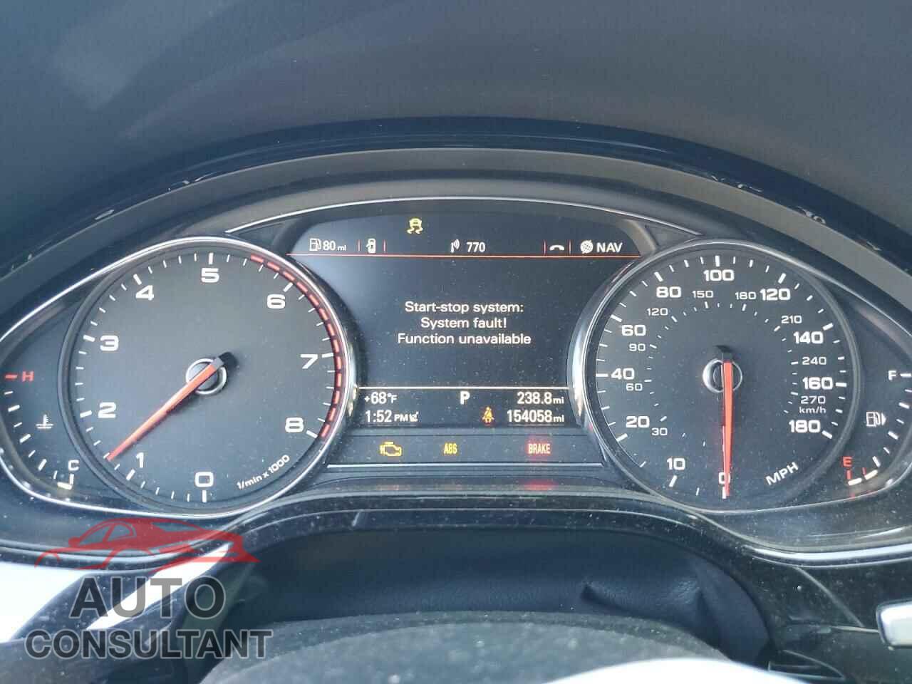 AUDI A8 2013 - WAUR2AFD4DN010442