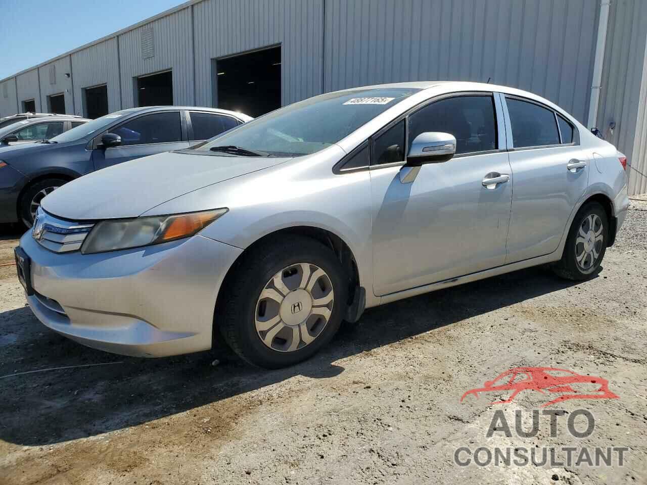 HONDA CIVIC 2012 - JHMFB4F34CS001348