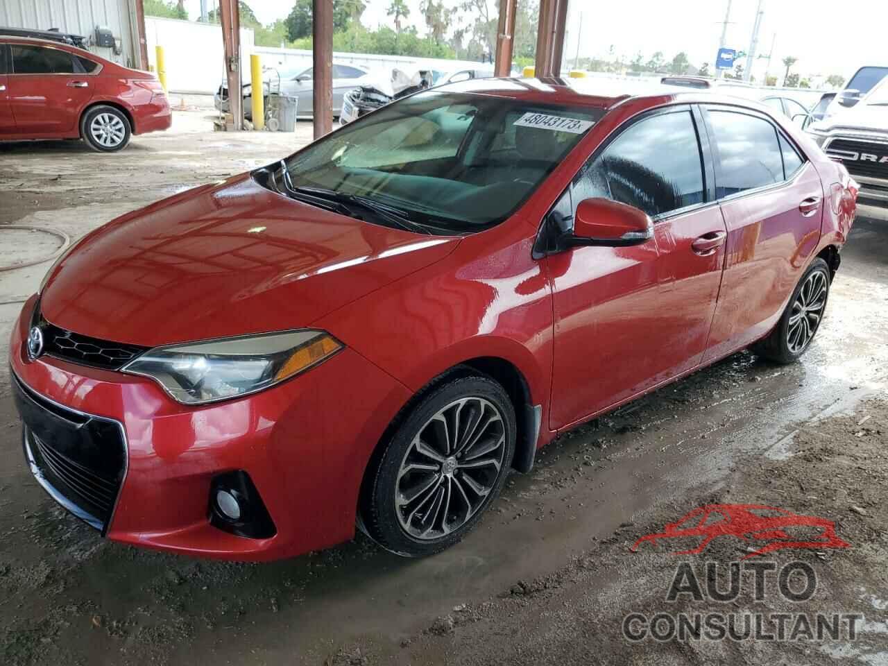 TOYOTA COROLLA 2015 - 2T1BURHE9FC344085