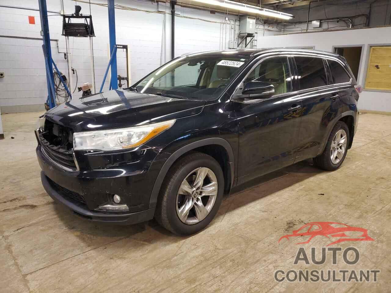 TOYOTA HIGHLANDER 2016 - 5TDDKRFH7GS245396