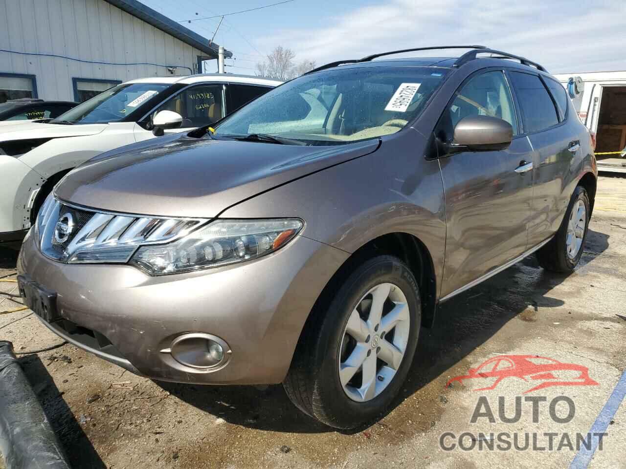 NISSAN MURANO 2009 - JN8AZ18W99W214380