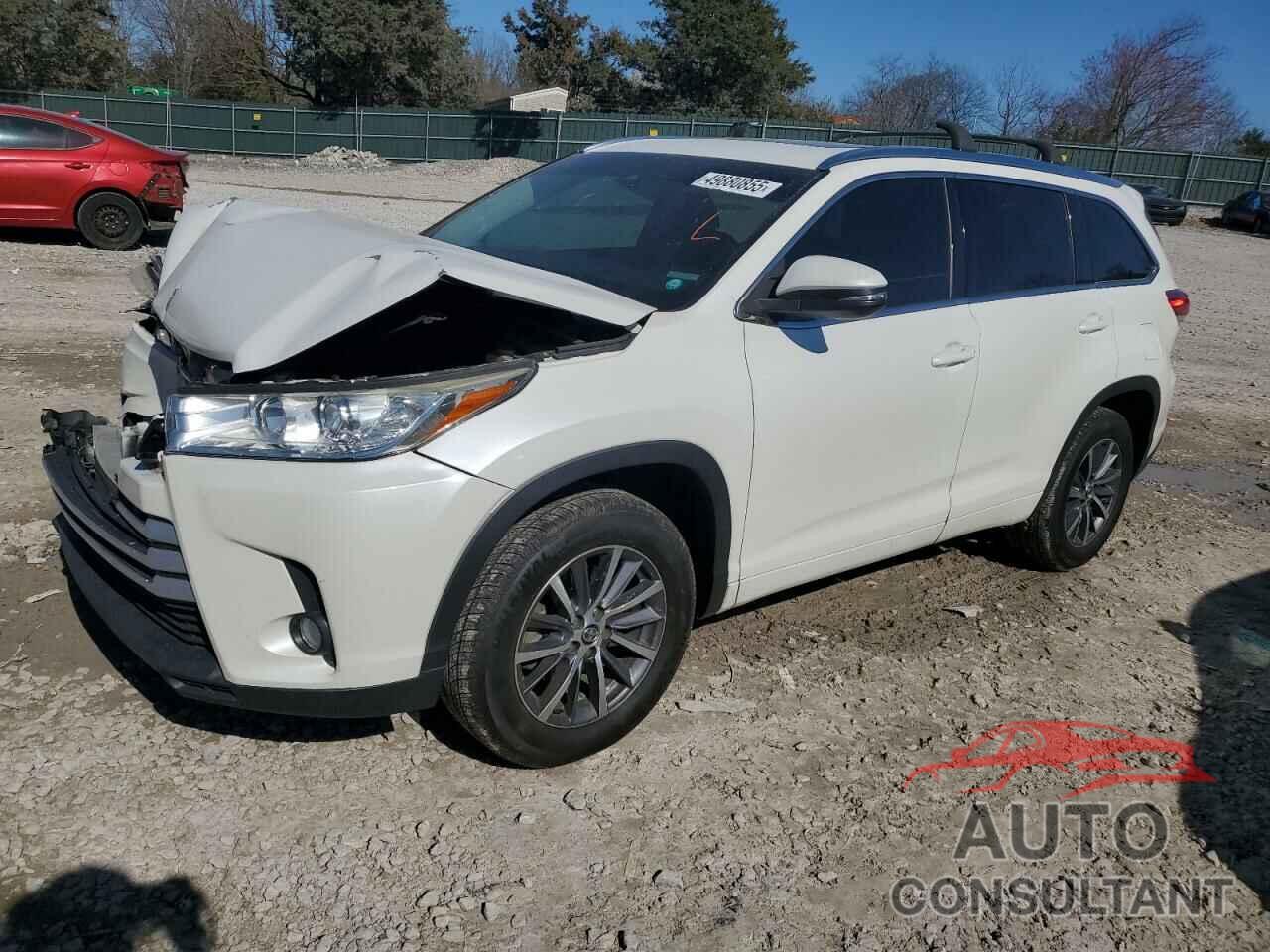 TOYOTA HIGHLANDER 2017 - 5TDKZRFH6HS217335