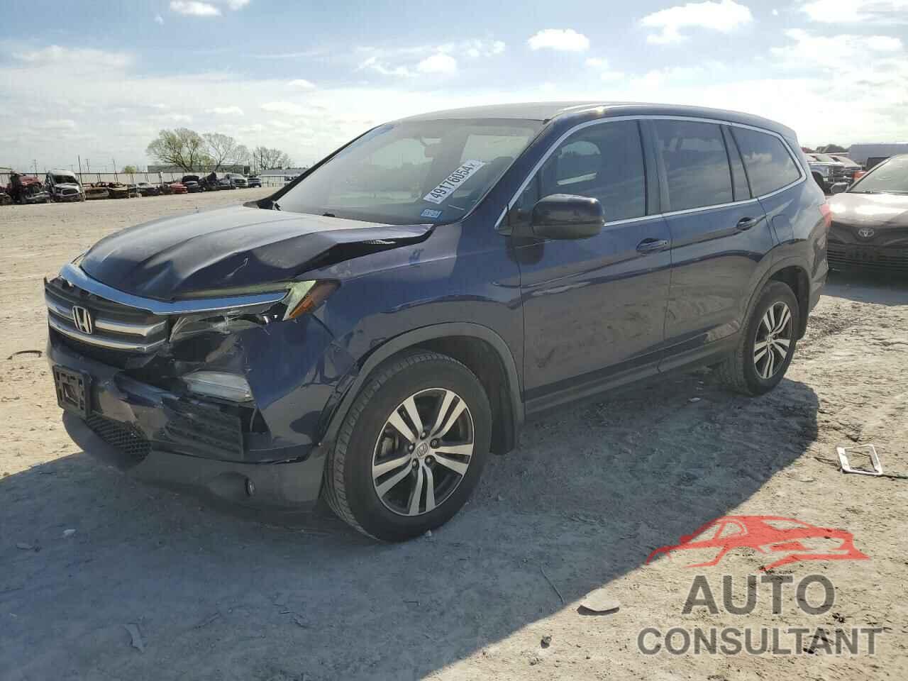 HONDA PILOT 2016 - 5FNYF5H3XGB049523