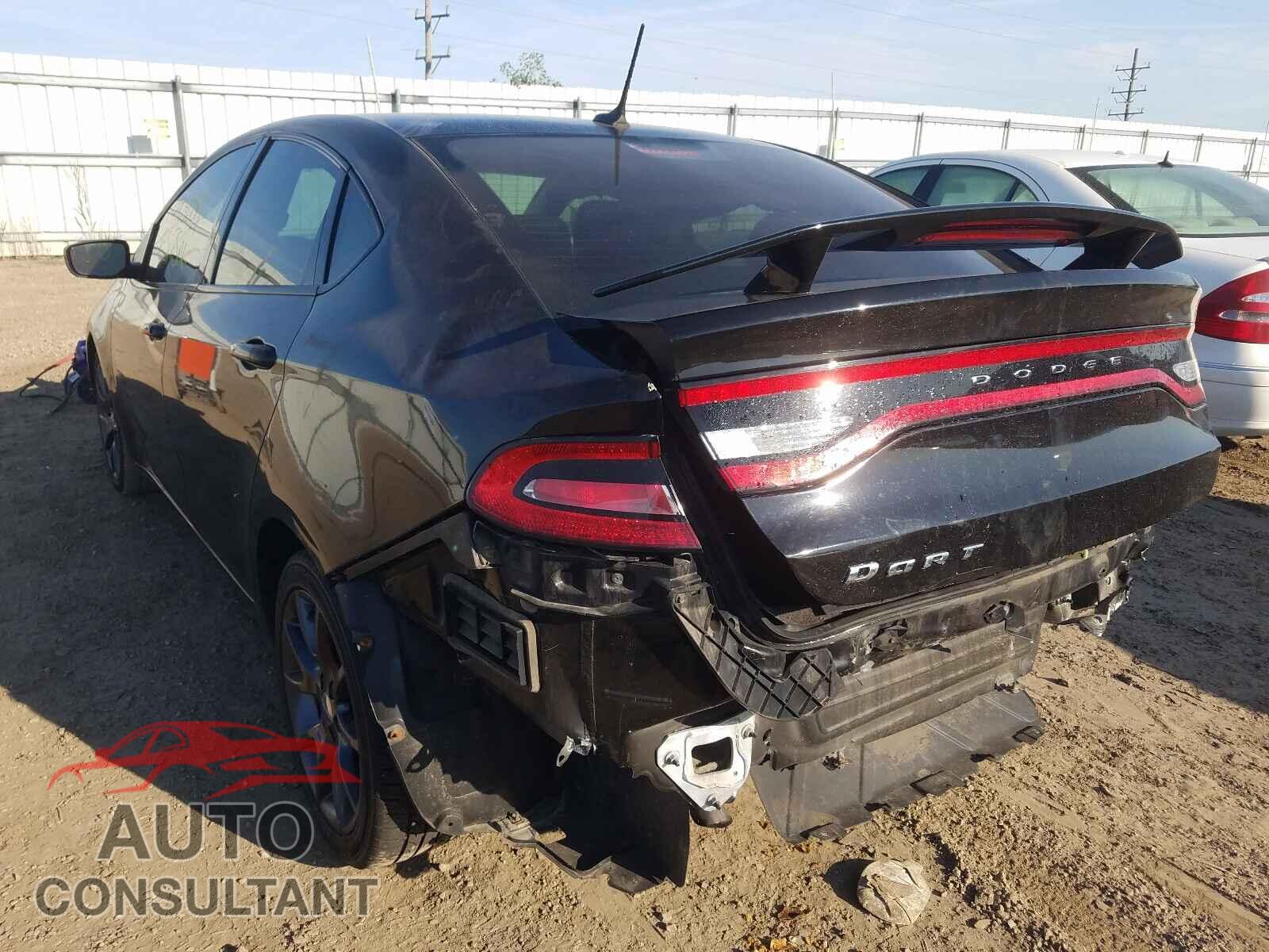 DODGE DART 2016 - 1C3CDFAA3GD736434