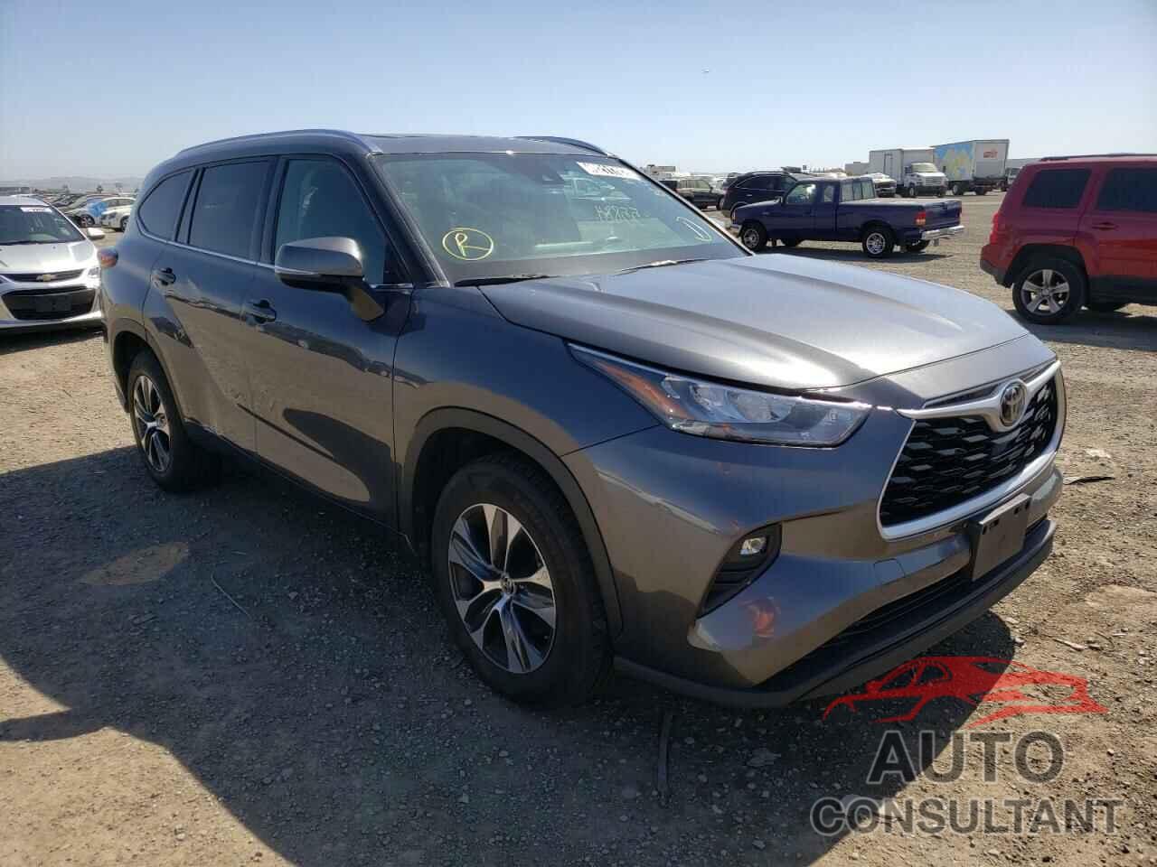 TOYOTA HIGHLANDER 2020 - 5TDGZRAH0LS006301