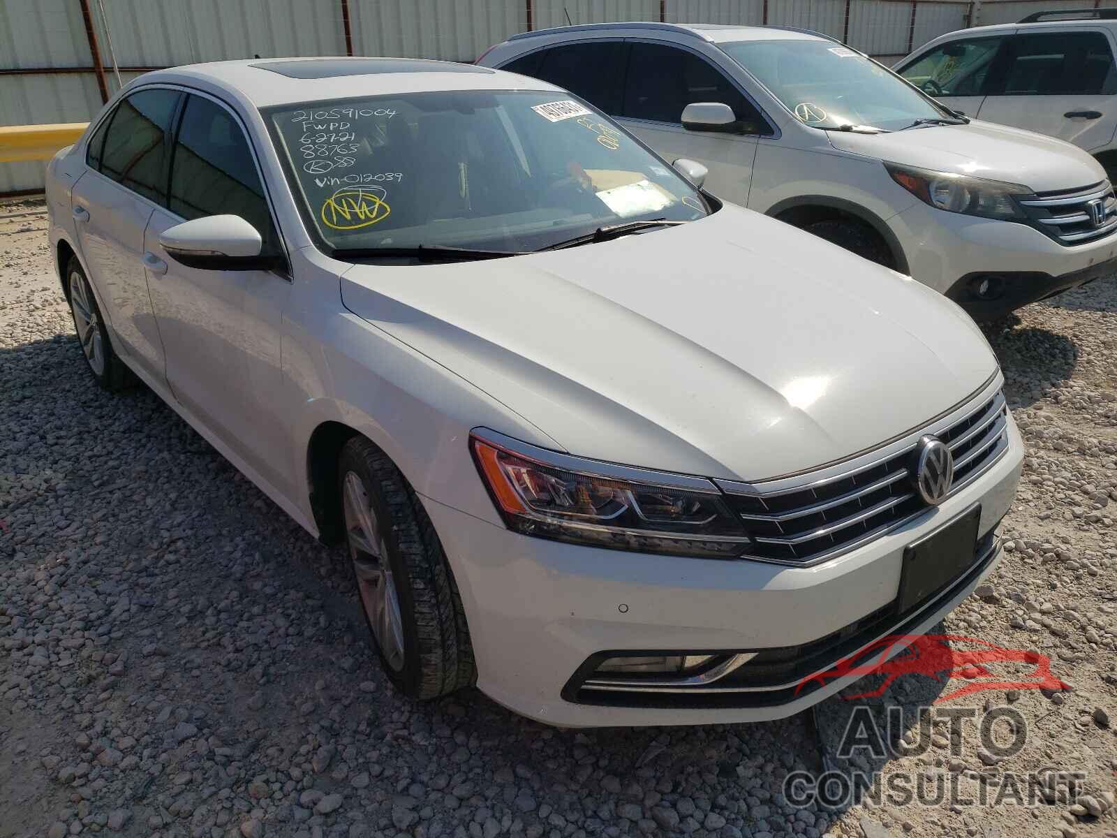 VOLKSWAGEN PASSAT 2018 - 1VWBA7A32JC012039