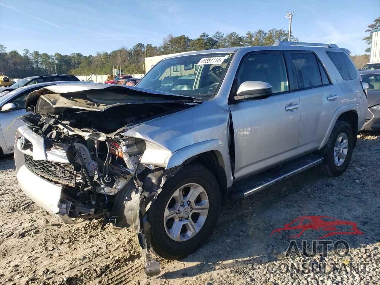 TOYOTA 4RUNNER 2016 - JTEZU5JR9G5138098