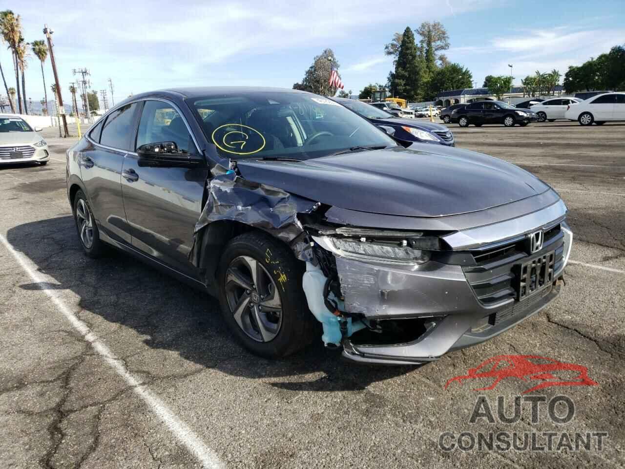 HONDA INSIGHT 2019 - 19XZE4F51KE031352