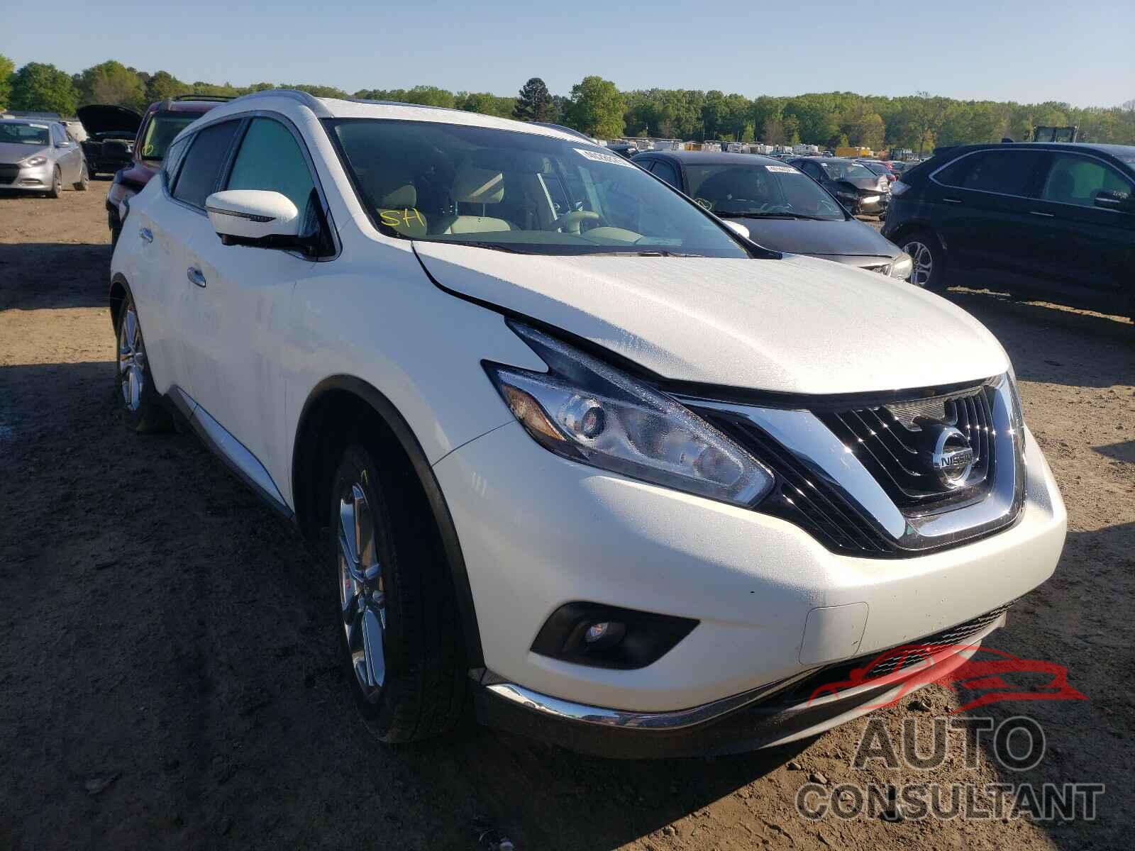 NISSAN MURANO 2018 - 5N1AZ2MH8JN182617