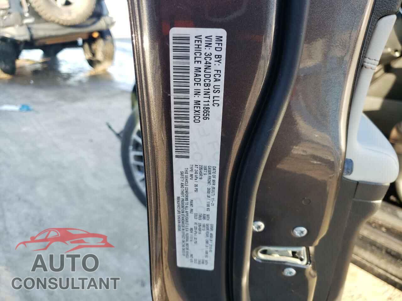 JEEP COMPASS 2022 - 3C4NJDCB1NT118656