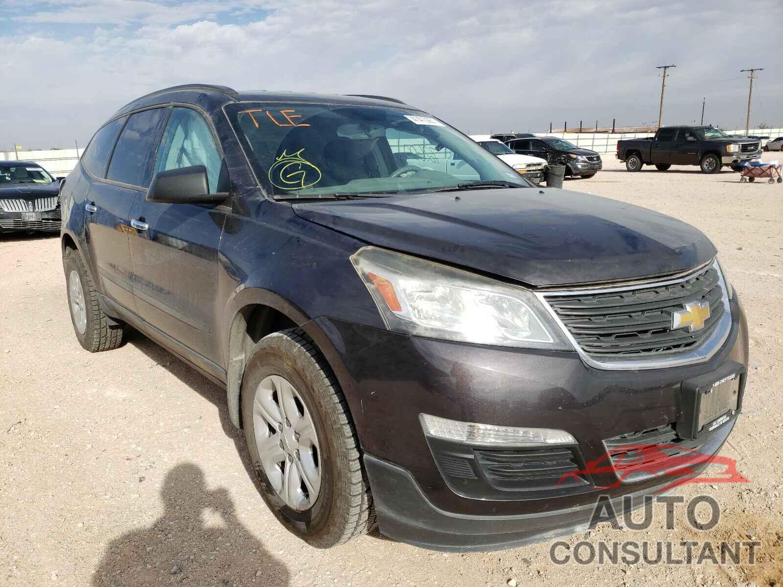 CHEVROLET TRAVERSE 2016 - 1GNKRFKD3GJ273348