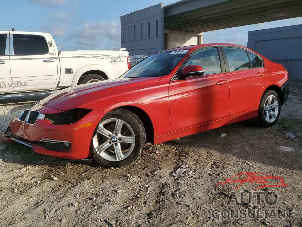 BMW 3 SERIES 2013 - WBA3B1C55DK129394