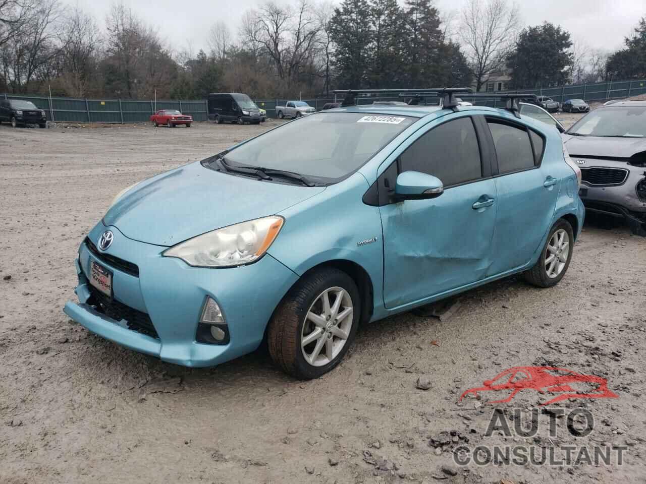 TOYOTA PRIUS 2012 - JTDKDTB33C1026189