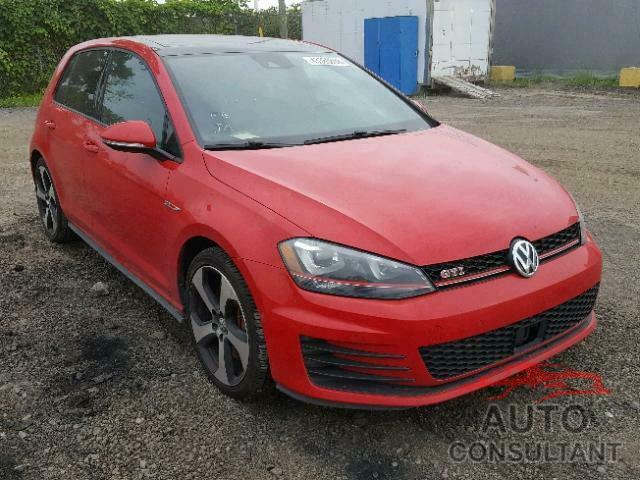 VOLKSWAGEN GTI 2016 - 3VW447AU8GM016516