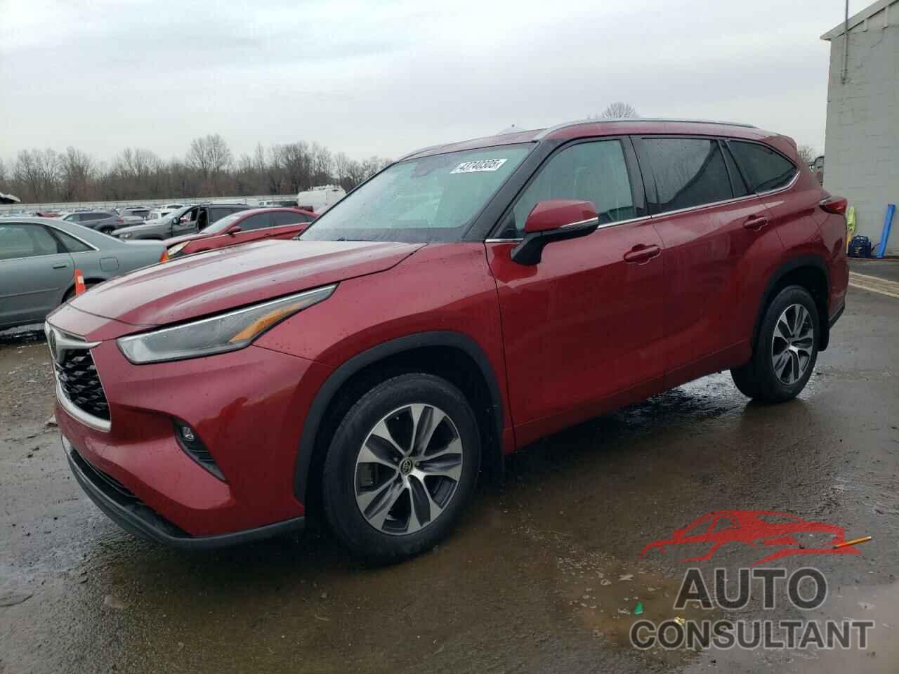 TOYOTA HIGHLANDER 2021 - 5TDGZRBH7MS058122