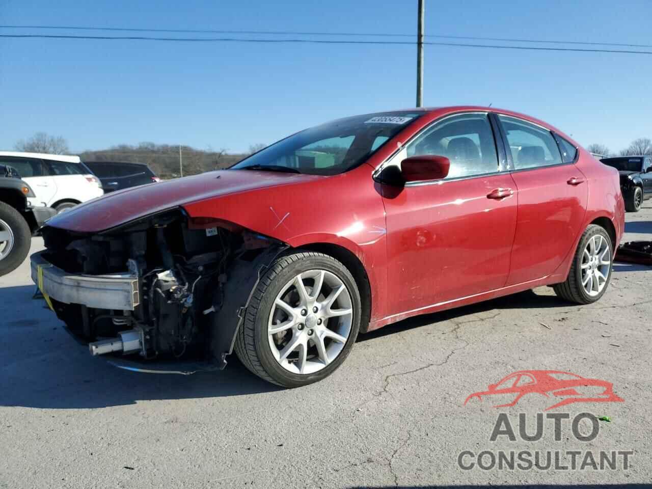 DODGE DART 2013 - 1C3CDFBA6DD268743