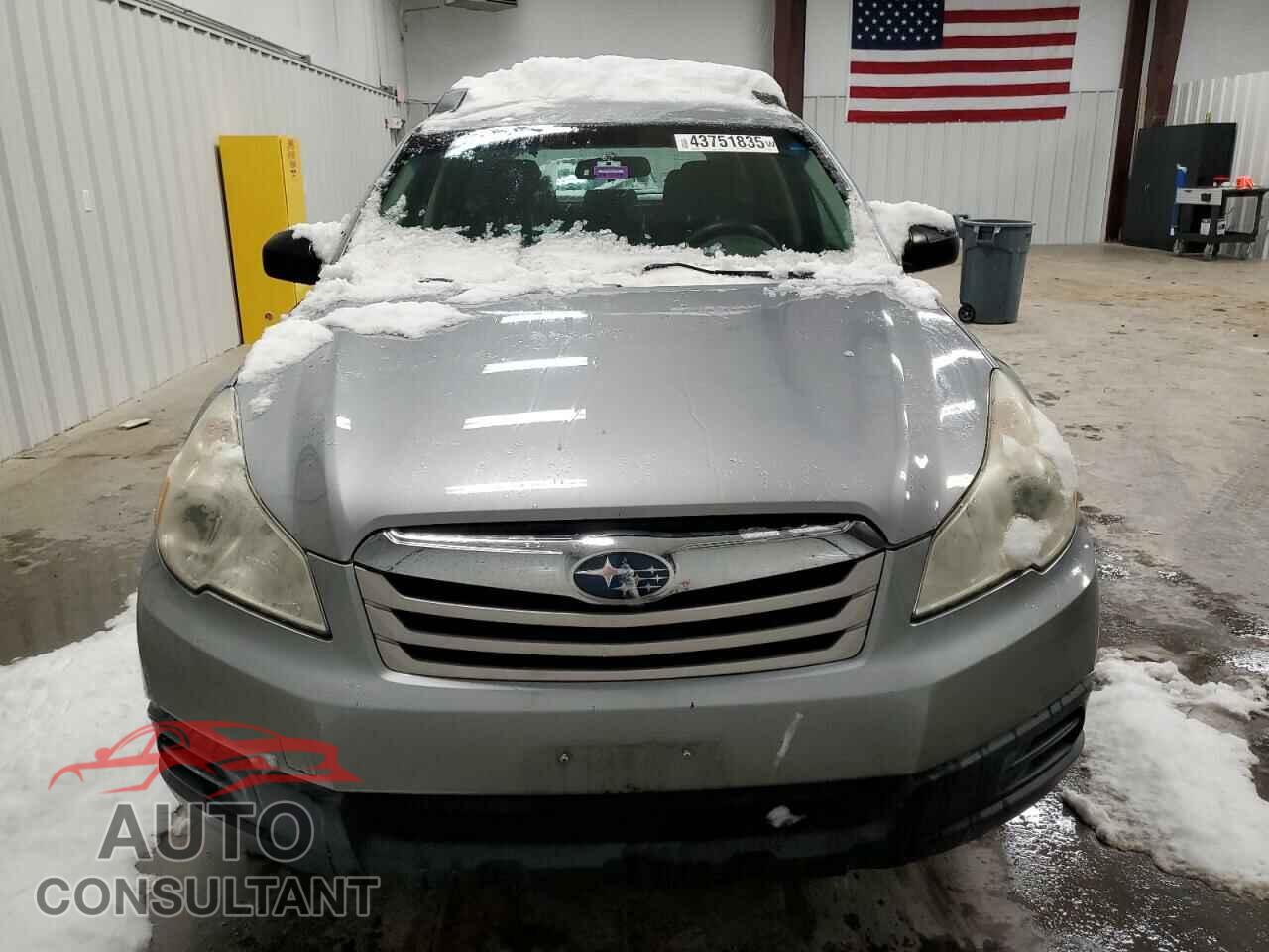 SUBARU OUTBACK 2011 - 4S4BRBAC5B3368965