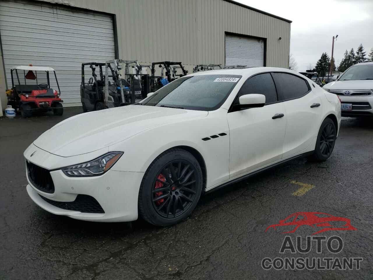 MASERATI ALL MODELS 2016 - ZAM57RTA4G1167889