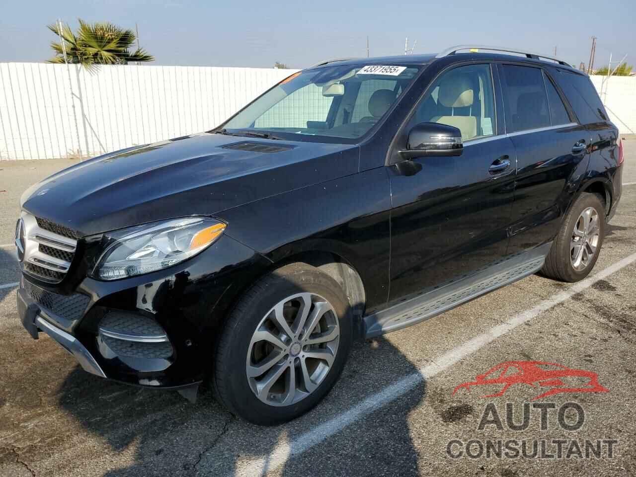 MERCEDES-BENZ GLE-CLASS 2017 - 4JGDA5JB0HA873020