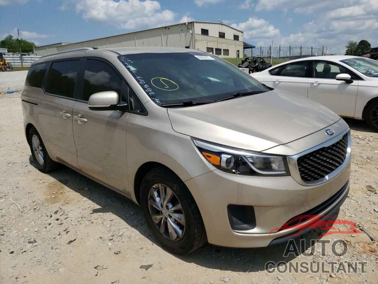 KIA SEDONA 2016 - KNDMB5C12G6098422