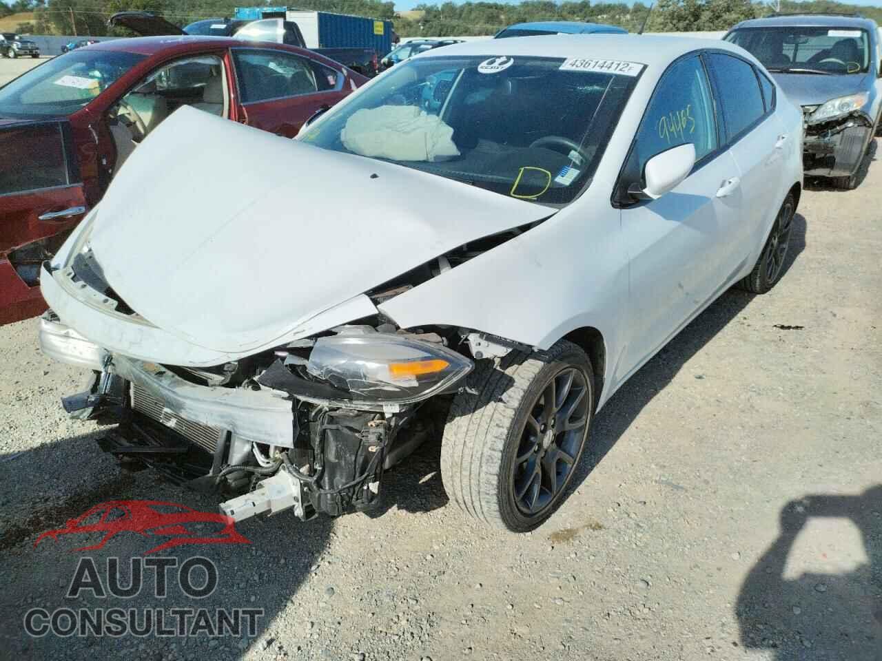 DODGE DART 2016 - 1C3CDFAA6GD533716