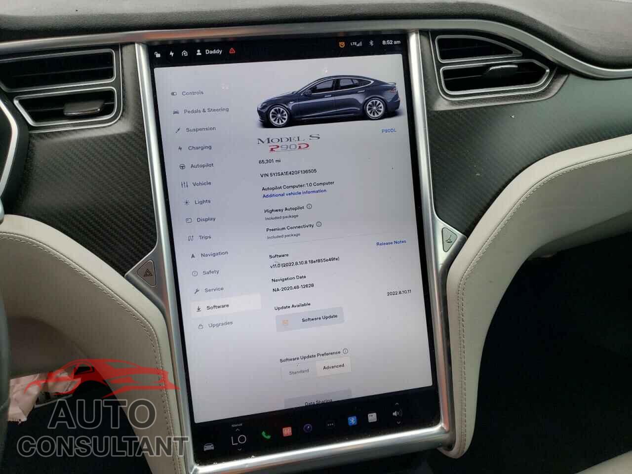 TESLA MODEL S 2016 - 5YJSA1E42GF136505