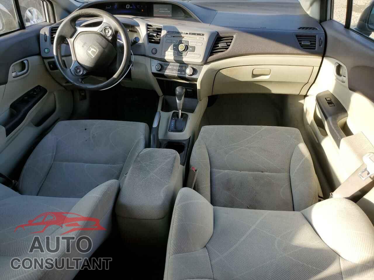 HONDA CIVIC 2012 - 19XFB2F51CE320958