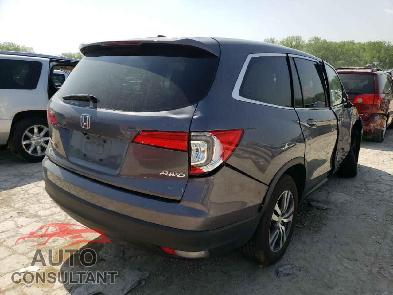 HONDA PILOT 2016 - 5FNYF6H76GB086092