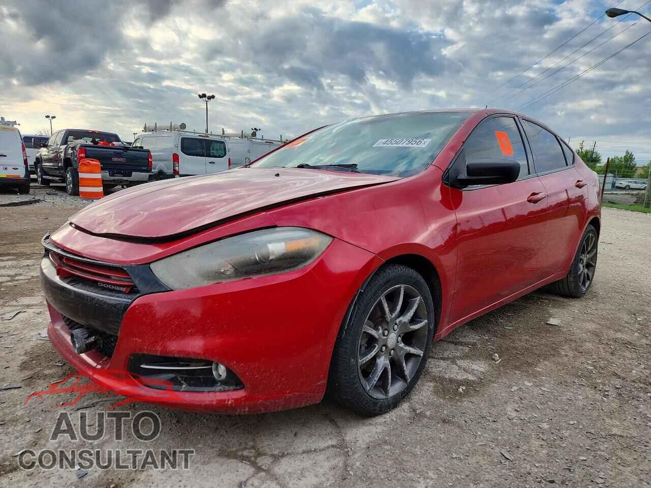 DODGE DART 2013 - 1C3CDFBA8DD185184