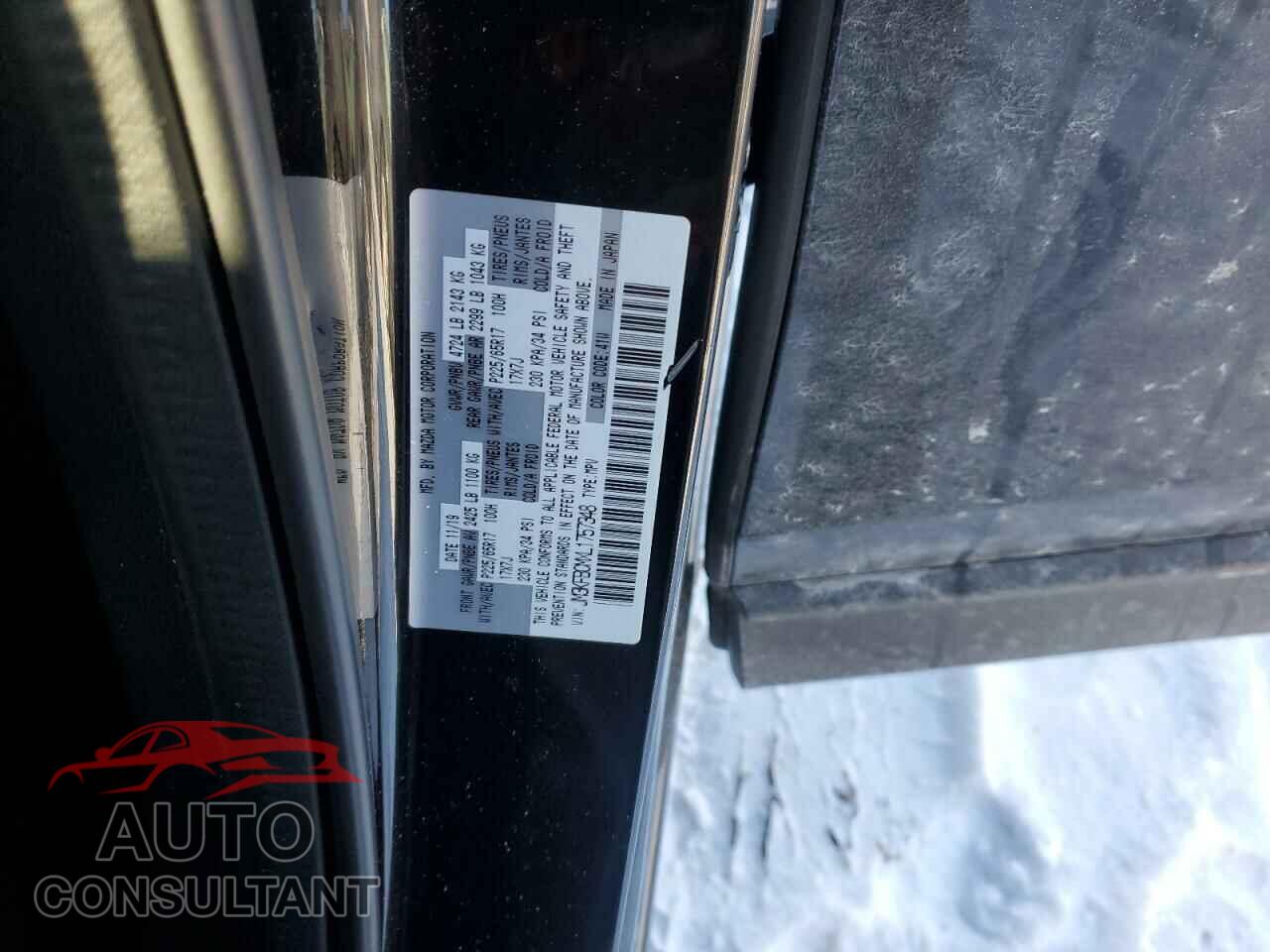 MAZDA CX-5 2020 - JM3KFBCMXL1757348