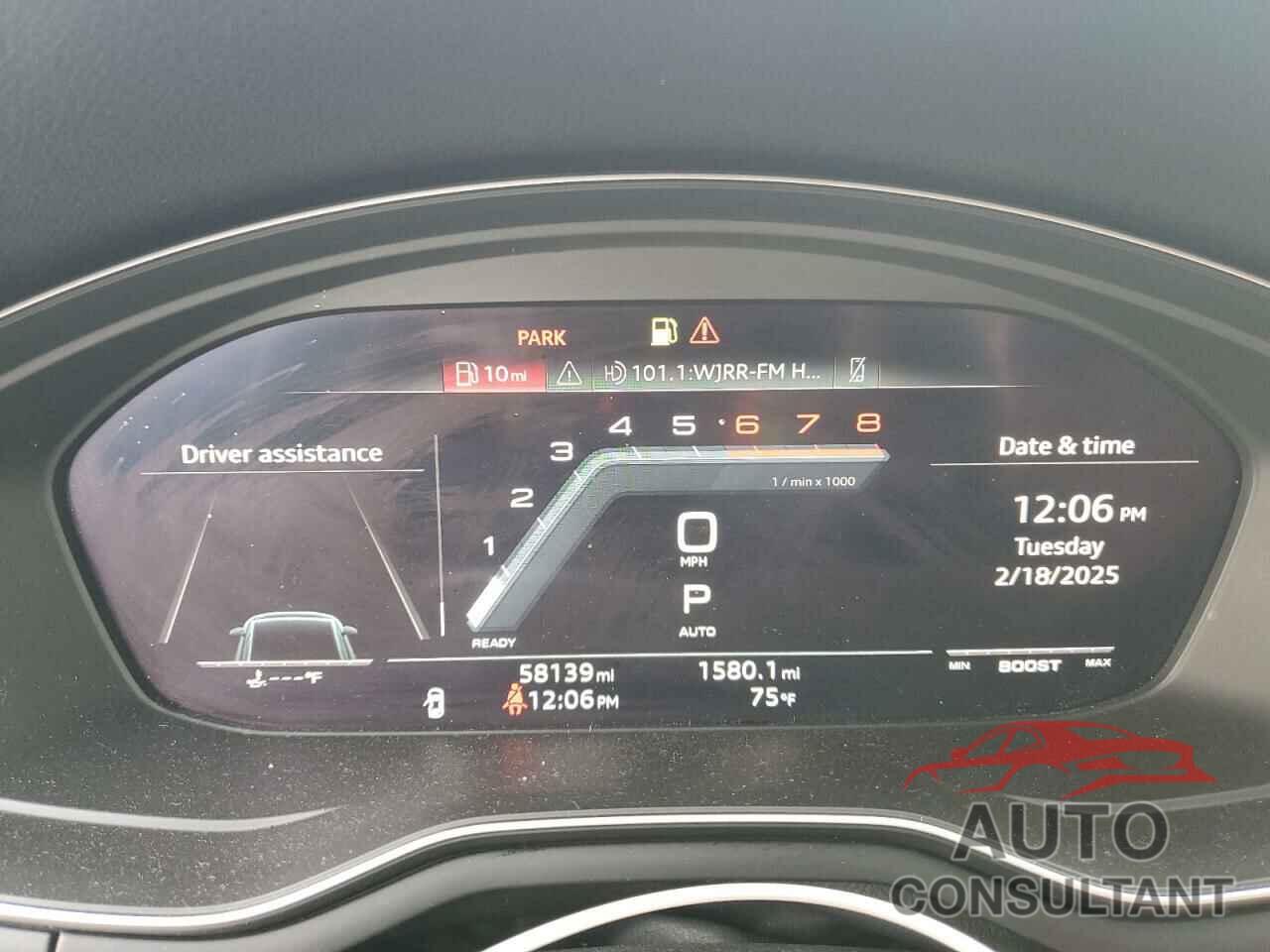AUDI S5/RS5 2020 - WAUC4CF57LA020067