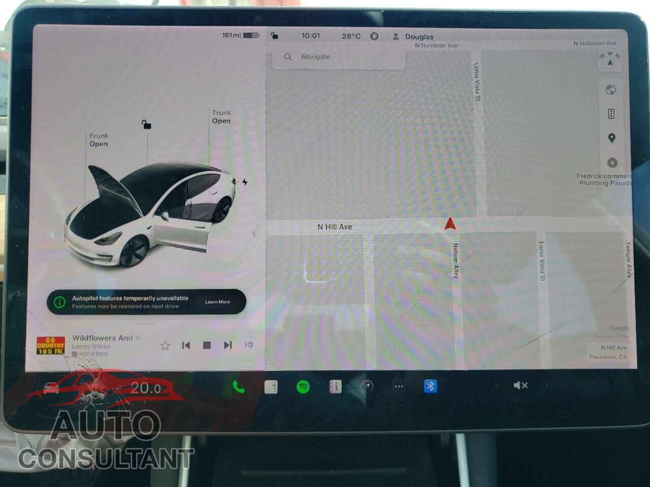 TESLA MODEL 3 2019 - 5YJ3E1EB0KF191518