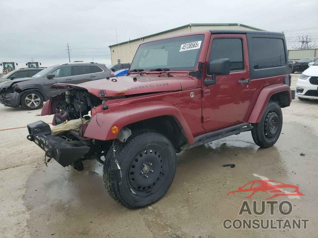 JEEP WRANGLER 2013 - 1C4AJWAG5DL509747