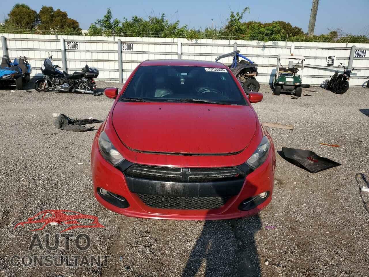 DODGE DART 2015 - 1C3CDFEB7FD405213