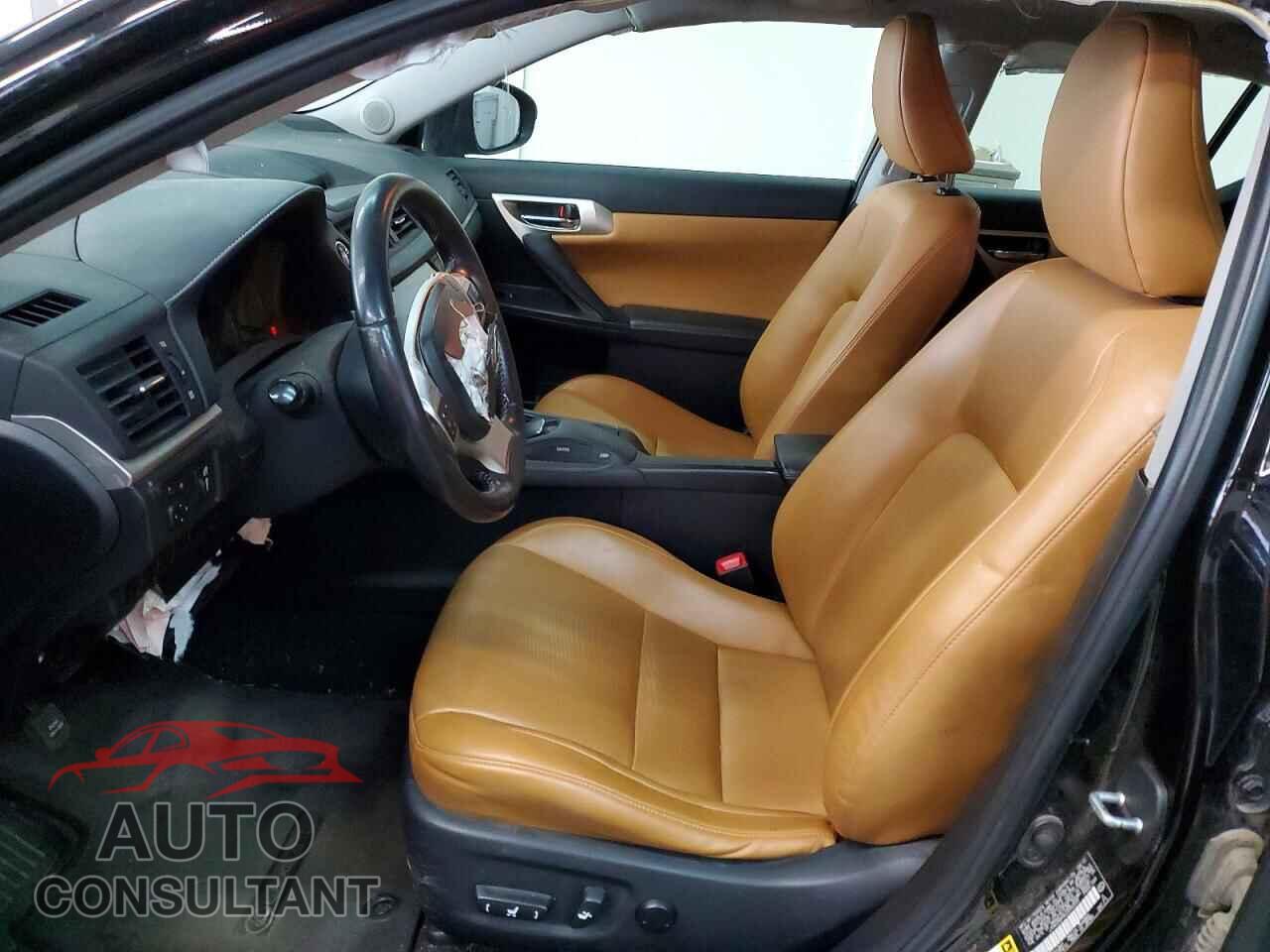LEXUS CT 200 2012 - JTHKD5BH6C2092333