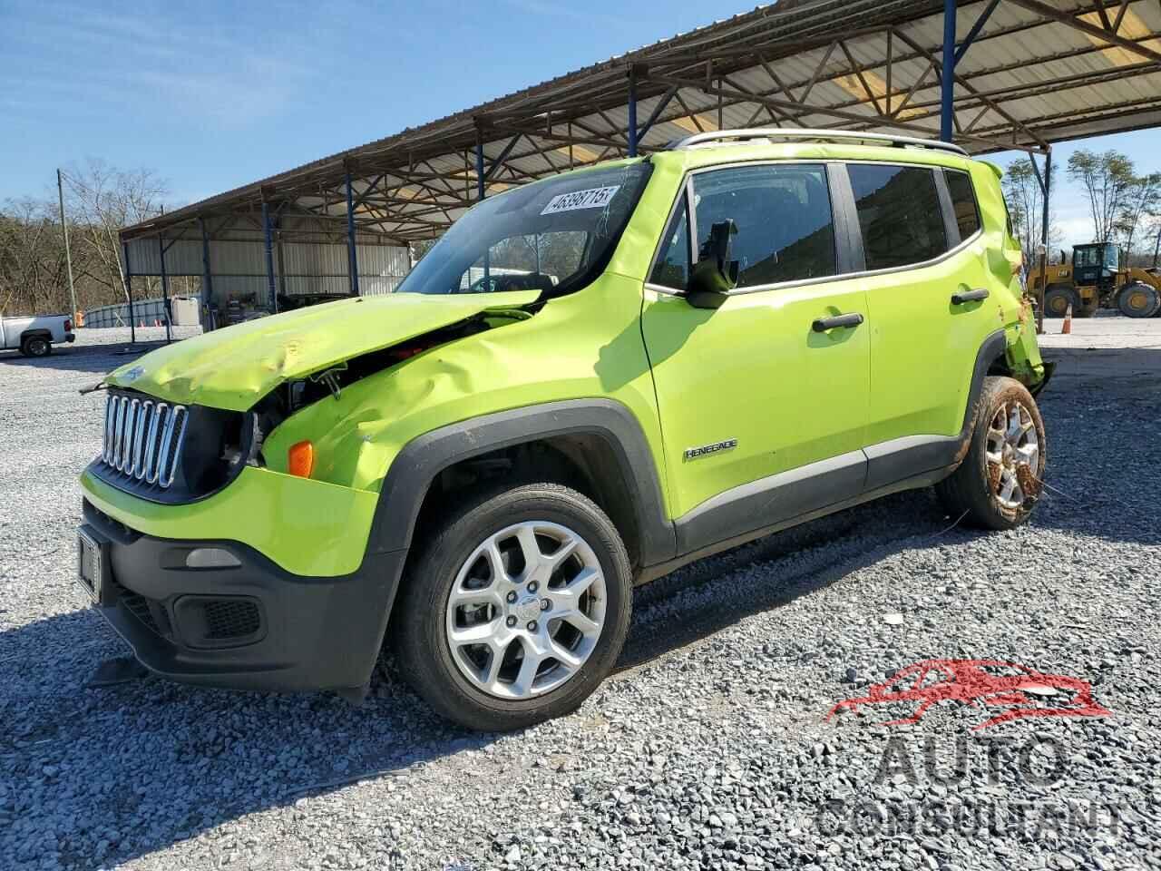 JEEP RENEGADE 2018 - ZACCJBABXJPJ57498