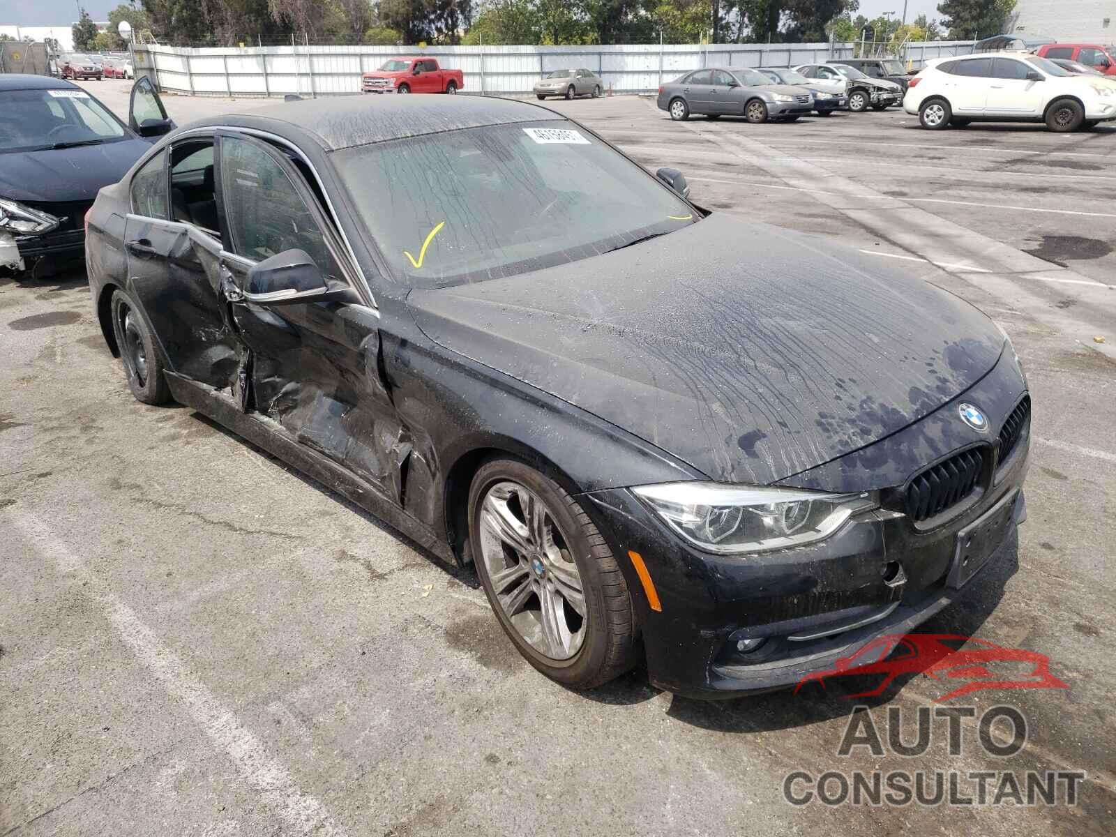 BMW 3 SERIES 2018 - WBA8B9G56JNU99777