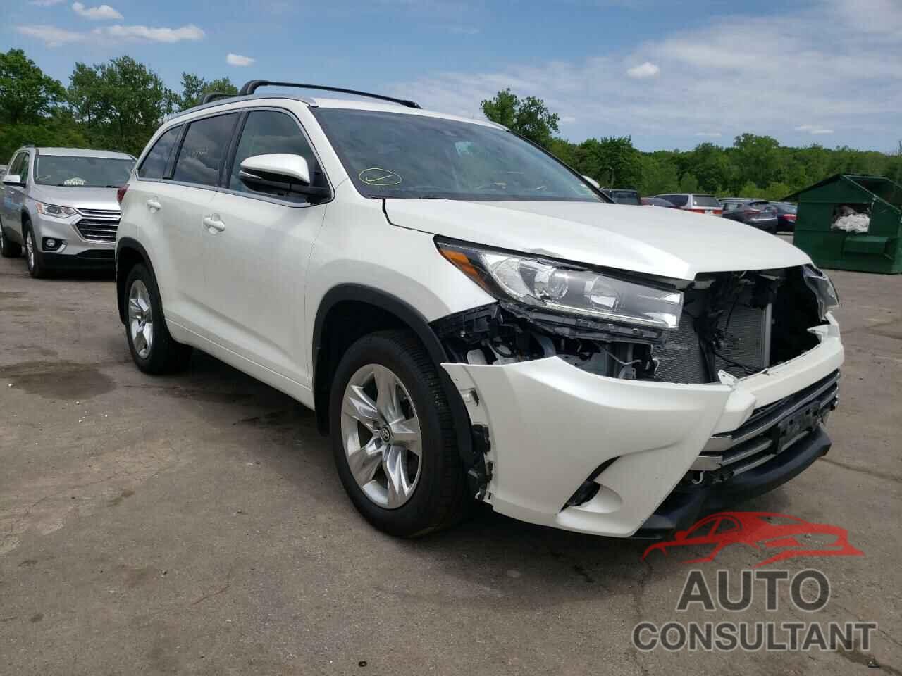 TOYOTA HIGHLANDER 2019 - 5TDDZRFH6KS998535