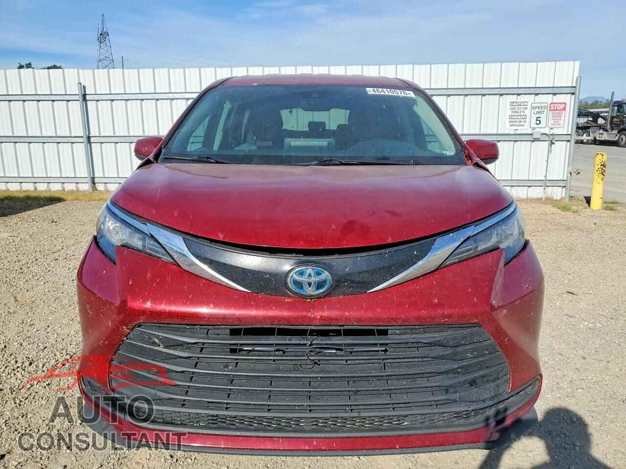TOYOTA All Models 2022 - 5TDKRKEC8NS096445