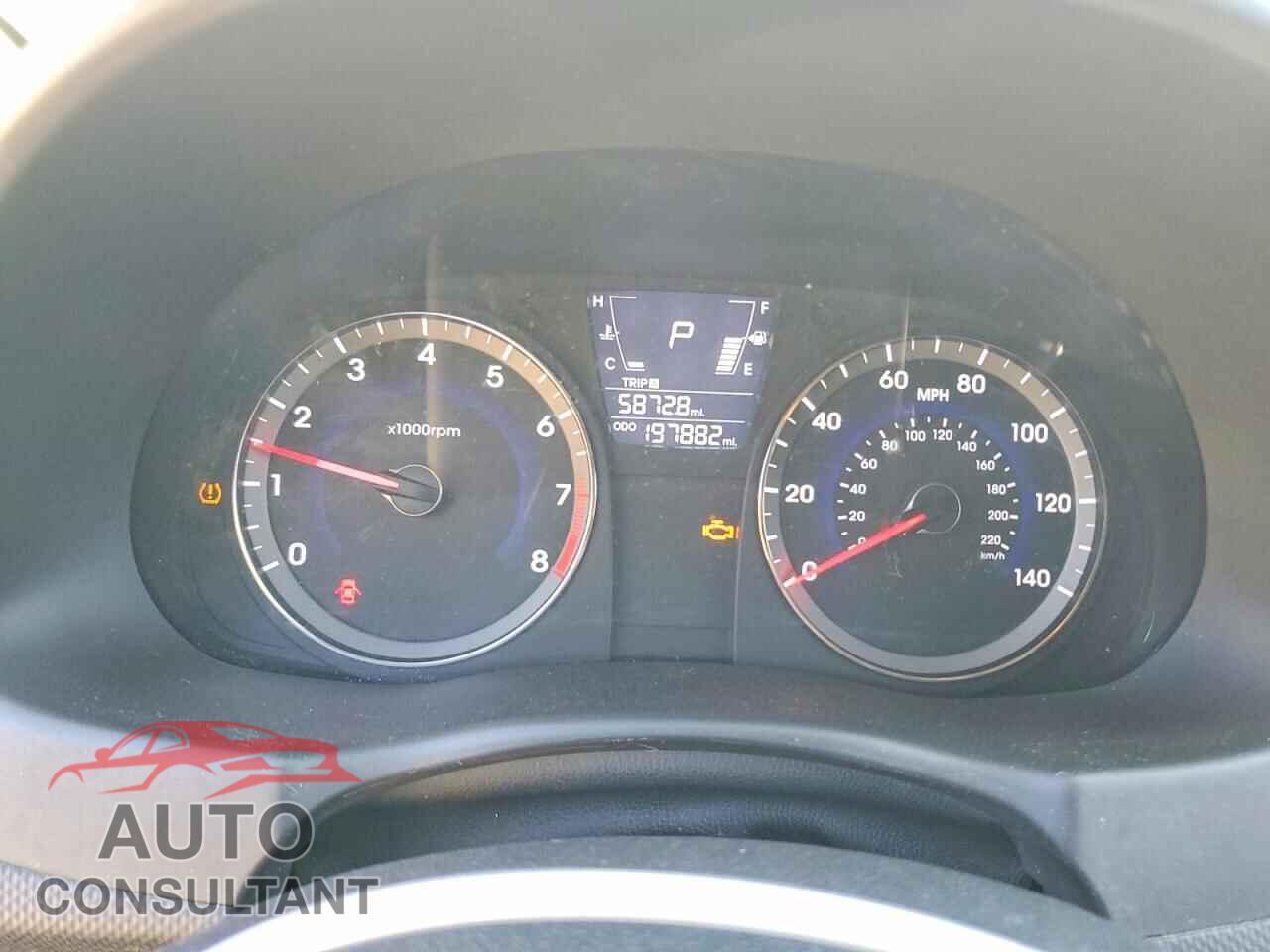 HYUNDAI ACCENT 2012 - KMHCU5AE6CU006306