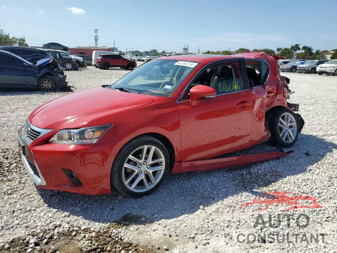 LEXUS CT 200 2016 - JTHKD5BH2G2266842