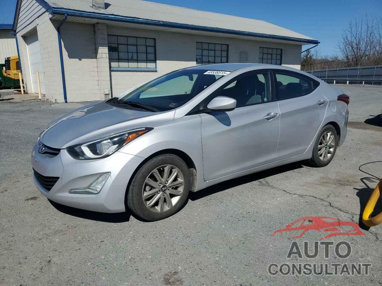 HYUNDAI ELANTRA 2014 - KMHDH4AE8EU038745