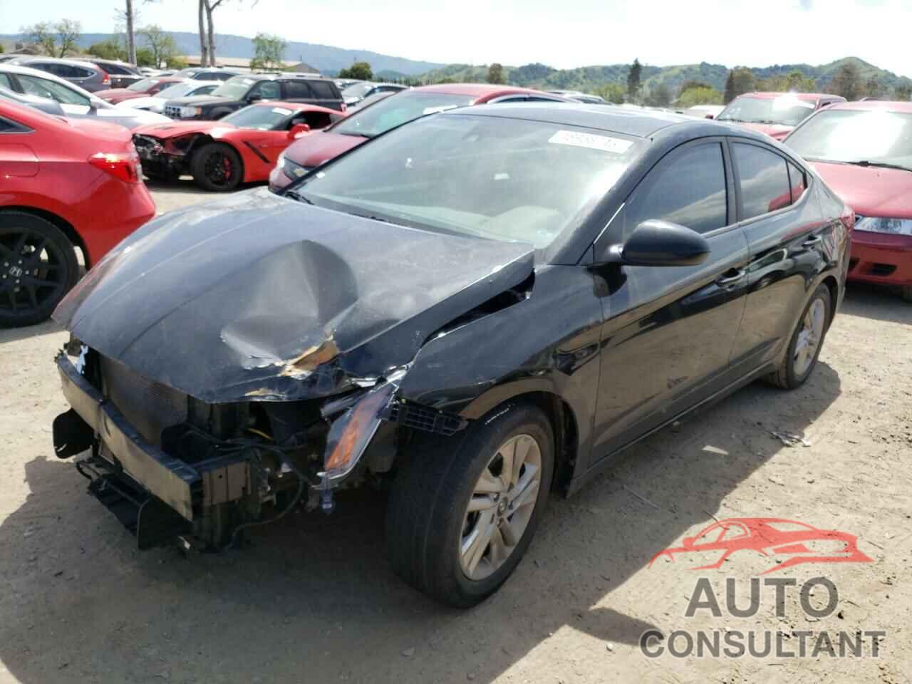 HYUNDAI ELANTRA 2019 - KMHD84LF1KU847232